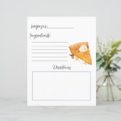 レシピブックページ（カボチャの円） (スタンド正面)