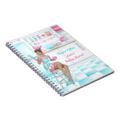 レシピブックレトロキッチンベーキング及び料理 ノートブック (右側)