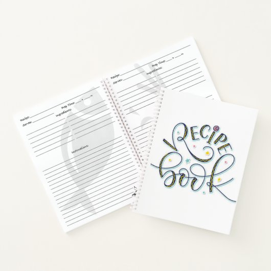 レシピブック ノートブック (内部)