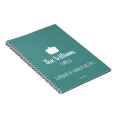 レシピブルーの家庭お気に入りの料理本 ノートブック (右側)