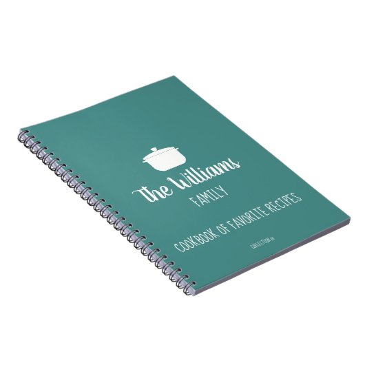 レシピブルーの家庭お気に入りの料理本 ノートブック (右側)
