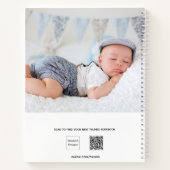 レシピベビー食品の食事写真名 ノートブック (裏面)