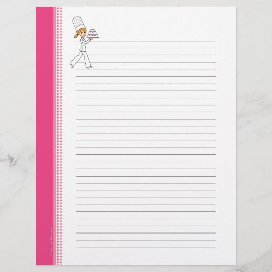 レシピページのイラストレーション (正面)