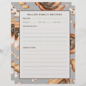 レシピページ |ファミリ名 |キノコのパターン (正面/裏面)