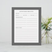 レシピページ |前菜 |グレーシンプルとホワイト (スタンド正面)