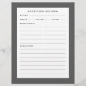 レシピページ |前菜 |グレーシンプルとホワイト (裏面)