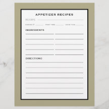 レシピページ |前菜 | Sage白黒