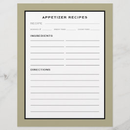 レシピページ |前菜 | Sage白黒