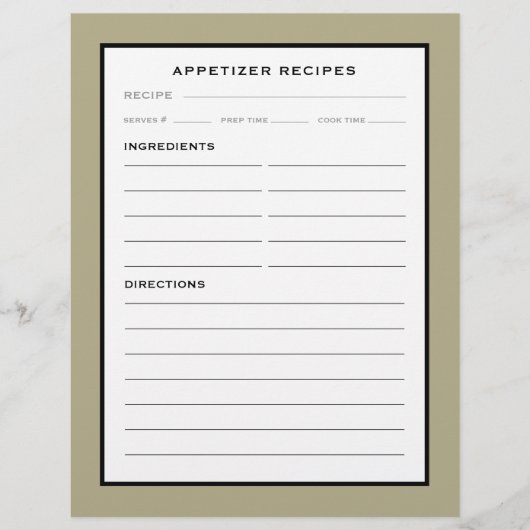 レシピページ |前菜 | Sage白黒 (正面)