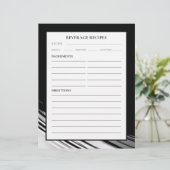 レシピページ |飲料 |ブラック&ホワイトスウッシュ (スタンド正面)