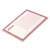 レシピメモ帳in秋レトロ ノートパッド (アングル)