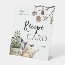 レシピリクエスト | ボヘミアンワインター ブライダルシャワーテーブル