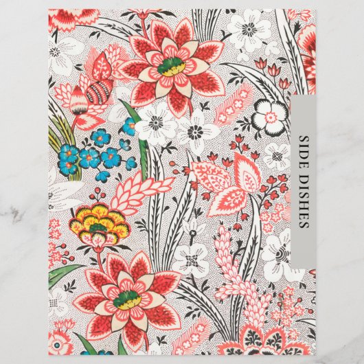 レシピ分割器 |サイドディッシュ |エレガントフローラ (正面)