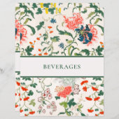 レシピ分割器 |スタイリッシュフローラ |飲料 (正面/裏面)