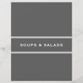 レシピ分割器 |スープとサラダ |グレー (裏面)