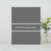 レシピ分割器 |スープとサラダ |グレー (スタンド正面)