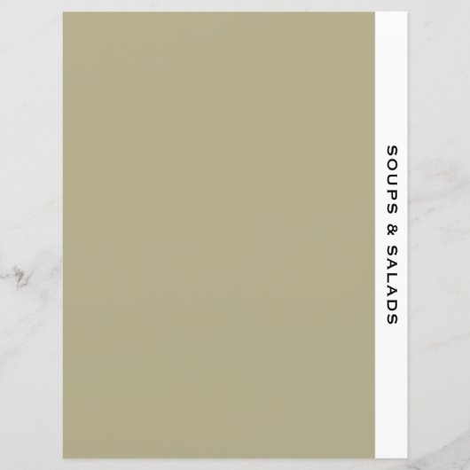 レシピ分割器 |スープとサラダ | Sage白黒 (正面)