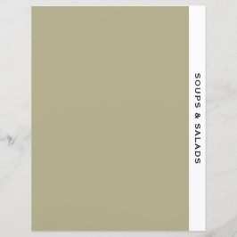 レシピ分割器 |スープとサラダ | Sage白黒