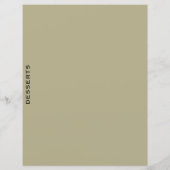 レシピ分割器 |セージとブラック |デザート (裏面)