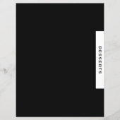 レシピ分割器 |デザート |黒と白 (正面)