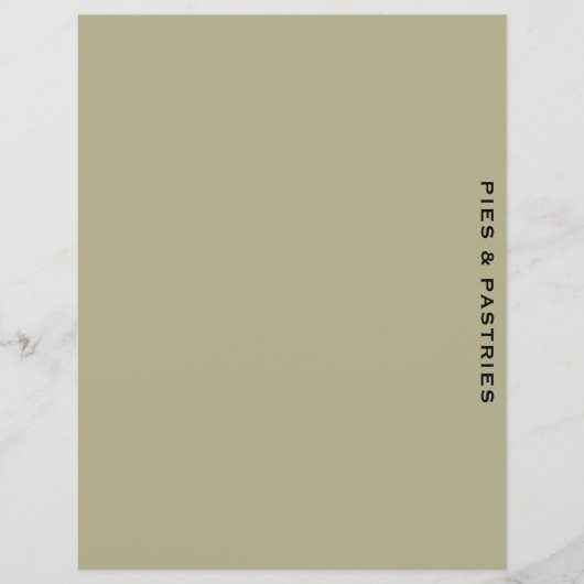 レシピ分割器 |パイ&ペストリー |セージシンプルグリーン (正面)