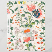 レシピ分割器 |メインディッシュ |スタイリッシュフローラ (裏面)