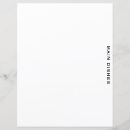 レシピ分割器 |メインディッシュ |白シンプル色