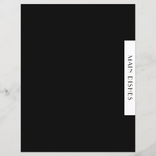 レシピ分割器 メインディッシュ 黒と白