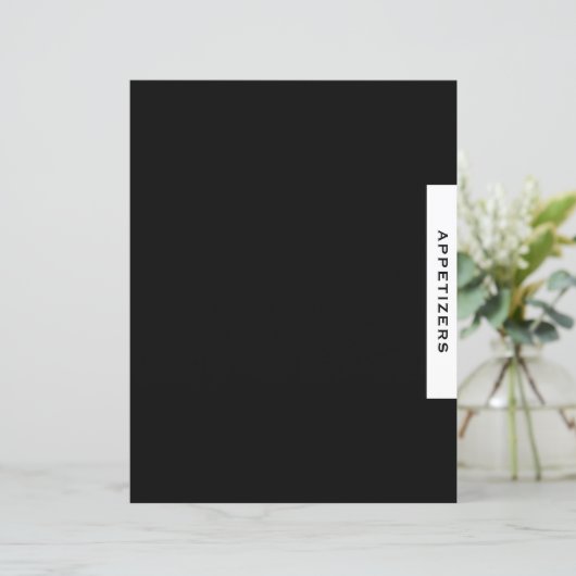 レシピ分割器 |前菜 |黒と白 (スタンド正面)