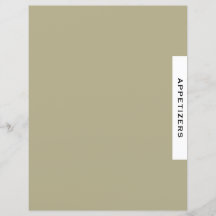 レシピ分割器 |前菜 | Sage Black & White