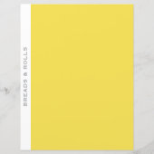 レシピ分割器 |読み取り転が& |黄シンプル色 (裏面)