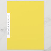 レシピ分割器 |読み取り転が& |黄シンプル色 (裏面)