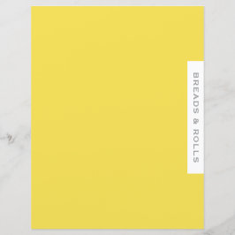 レシピ分割器 |読み取り転が& |黄シンプル色