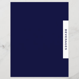 レシピ分割器 |飲料 |ネイビー&ホワイト