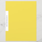 レシピ分割器 |飲料 |黄シンプル色 (裏面)