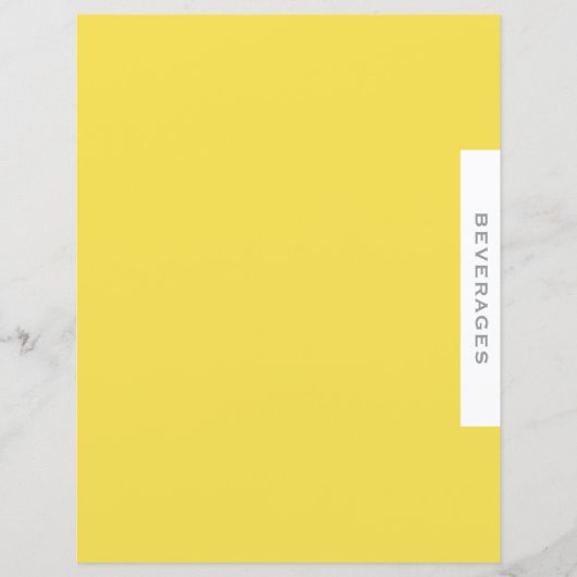 レシピ分割器 |飲料 |黄シンプル色 (正面)