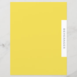 レシピ分割器 |飲料 |黄シンプル色