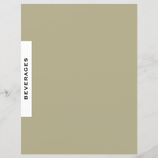 レシピ分割器 |飲料 | Sage Black & White (裏面)