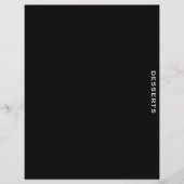 レシピ分割器 |黒と白 |デザート (正面)