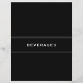 レシピ分割器 |黒と白 |デザート (裏面)