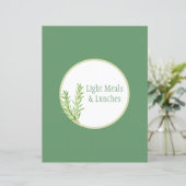 レシピ分周器ページ – グリーンハーブバインダー挿入 (スタンド正面)