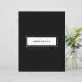 レシピ区分 |前菜 |黒と白 (スタンド正面)