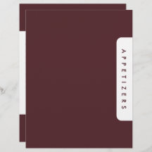 レシピ千鳥格子の分周器/前菜/カスタム