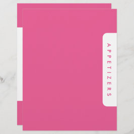 レシピ千鳥格子の分周器/前菜/カスタム