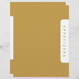 レシピ千鳥格子の分周器/前菜/カスタム