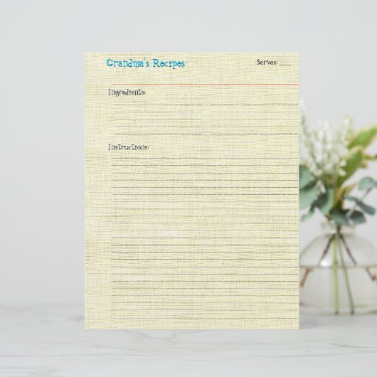 レシピ型枠- Life's a Picnic (スタンド正面)