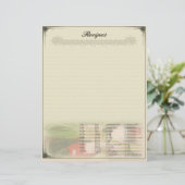 レシピ変換付きレターヘッド (スタンド正面)