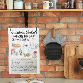 レシピ家宝ティータオル キッチンタオル