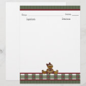 レシピ帳文具 (正面/裏面)