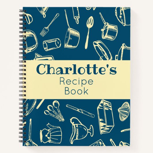 レシピ帳 ノートブック (正面)